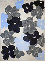 Flower Power (Navy Blue)